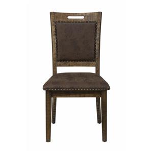 Upholstered Back Dining Chair